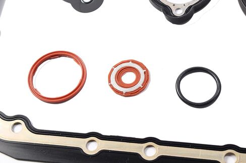 AUCERAMIC 11137548031 Oil Pan Gasket Set Crankcase Cover Gasket Fit for BMW 328i 528i 128i X3 X5 Z4 E90 E92 E60 3.0L 2.5L N52 N53 in Kuwait