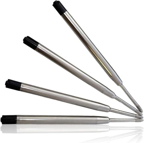 قلم حبر جاف أسود ناعم 2VM من Valtcan، 5 عبوات in Kuwait