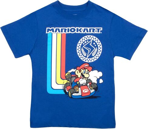 Nintendo Super Mario Bros. Boys Mario Kart & Friends Graphic Short Sleeve T-Shirts 2 Pack in Saudi Arabia