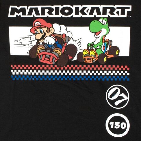 Nintendo Super Mario Bros. Boys Mario Kart & Friends Graphic Short Sleeve T-Shirts 2 Pack in Saudi Arabia
