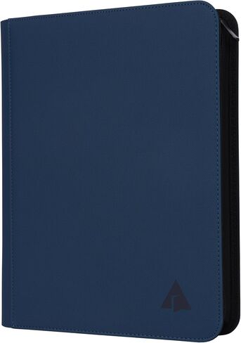 Rayvol Premium 500+ Pockets Card Binder, 9-Pocket Ringless Trading Card Album Folder - Side Loading UltraSonic-9504 Tech Zip Binder for TCG -Black in Saudi Arabia