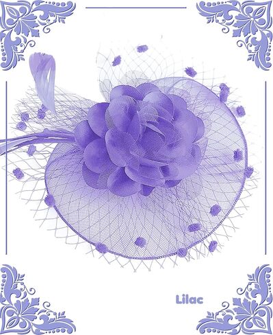 Kidukso Vintage Bridal Mesh Veil Fascinators Hat Plush Feather Headdress for Women Wedding Tea Party Hair Clips Hat in Saudi Arabia