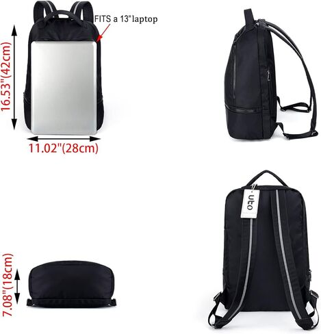 حقيبة ظهر UTO للنساء والرجال مقاومة للماء مع حجرة للأحذية وفصل الملابس المبللة للرياضة والمشي لمسافات طويلة في صالة الألعاب الرياضية in Kuwait