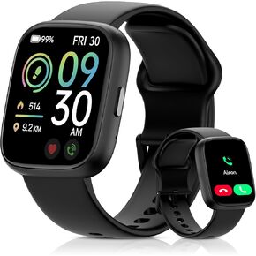 Smart Watch for Men and Women, Bluetooth Call & Alexa Built-in Fitness Tracker with 1.83" HD Touchscreen, Sleep Monitor, 100+ Sports Modes, IP68 Waterproof Smartwatch (Starlight) in Kuwait