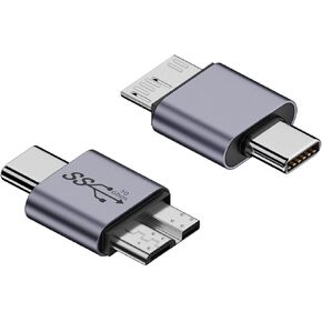 محول USB 3.0 من النوع C أنثى إلى MicroB ذكر إلى محول مزامنة البيانات إلى أداة نقل البيانات in Kuwait