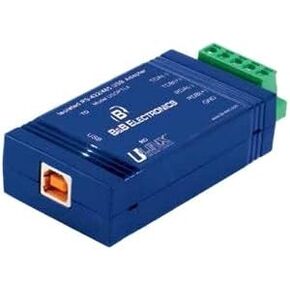 B&B Electronics Mfg. Co - B&B USB/Serial Data Transfer Adapter - 1 X Terminal Block Serial - 1 X Type B Female USB Product Category: Hardware Connectivity/Connector Adapters in Saudi Arabia