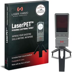 LaserPET/LaserPET II Dry Fire Training Target Multi Laser Compatible Personal Electronic Target Training System, Improve Your Shooting Anytime, Anywhere with Your Personal Firearm in Saudi Arabia