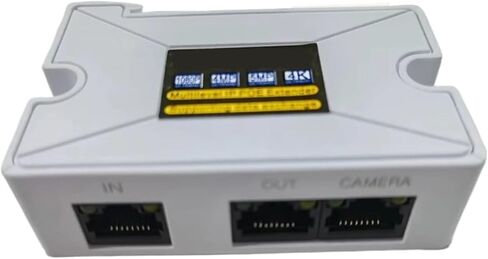 1T0 2-Port 10/100M POE Extender with Multi-Level IP 300m Cat5/5E/6 Ethernet in Saudi Arabia