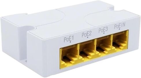 4-Port 100/1000M POE Extender Gigabit Network Switch Repeater IEEE802.3af/at and Play PoE Switch in Saudi Arabia