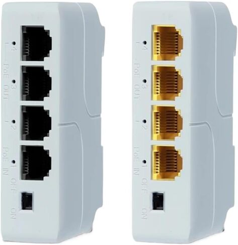 4-Port 100/1000M POE Extender Gigabit Network Switch Repeater IEEE802.3af/at and Play PoE Switch in Saudi Arabia
