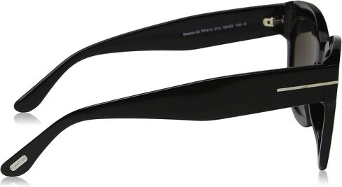 Tom Ford FT0591 01A Shiny Black Ian Round Sunglasses Lens Category 3 Size 51mm in Saudi Arabia