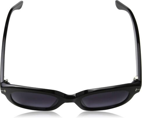Tom Ford FT0591 01A Shiny Black Ian Round Sunglasses Lens Category 3 Size 51mm in Saudi Arabia