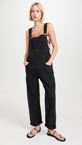 FP Movement womens Ziggy Denim Overalls in Kuwait