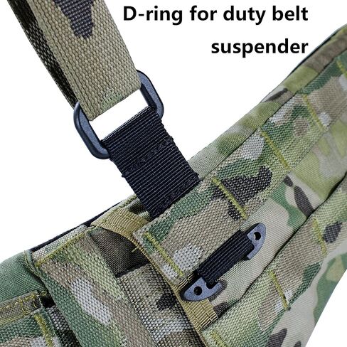 مشبك تكتيكي Molle D Ring Hook، حامل مفاتيح بلاستيكي Molle T Mount Bar، ملحقات حزام واجب بمشبك القفاز in Kuwait