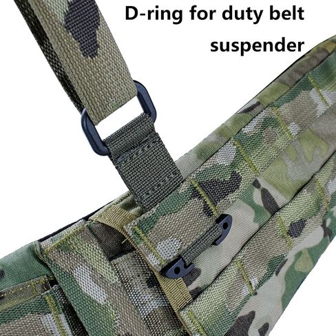 مشبك تكتيكي Molle D Ring Hook، حامل مفاتيح بلاستيكي Molle T Mount Bar، ملحقات حزام واجب بمشبك القفاز in Kuwait