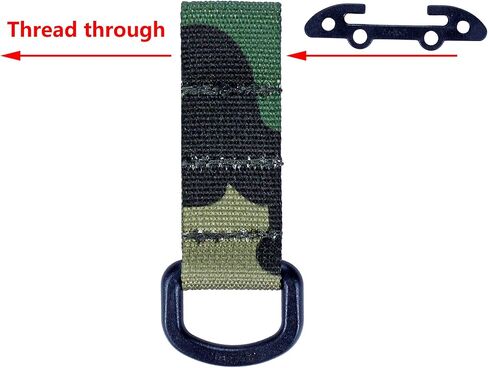 مشبك تكتيكي Molle D Ring Hook، حامل مفاتيح بلاستيكي Molle T Mount Bar، ملحقات حزام واجب بمشبك القفاز in Kuwait