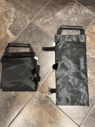 2 Pack 60 LBS Sand Bags for Canopy Weight -Black in Saudi Arabia