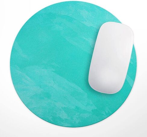 Design Skinz Subtle Pink Glimmer Waterproof Rubber Foam Backed Anti-Slip Mouse Pad for Home Work Office or Gaming Computer Desk - Round in Kuwait