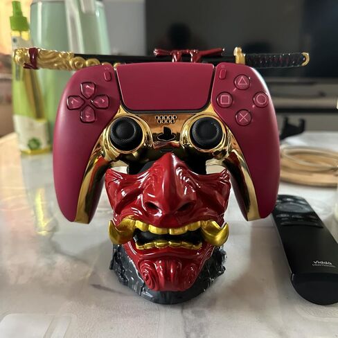 (Double Weight-1.5 Pounds) Gaming Controller Holder Controller Stand,Ghost Samurai Katana Style for Xbox PS5 PS4 PS3 Swith Pro NS Pro Almost All Controller,Game Peripherals in Saudi Arabia