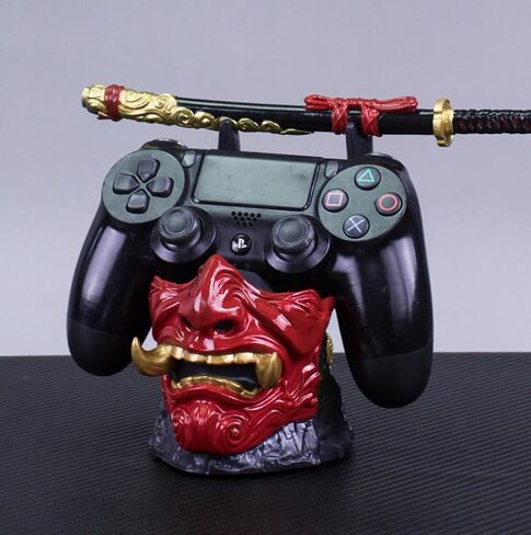 (Double Weight-1.5 Pounds) Gaming Controller Holder Controller Stand,Ghost Samurai Katana Style for Xbox PS5 PS4 PS3 Swith Pro NS Pro Almost All Controller,Game Peripherals in Saudi Arabia