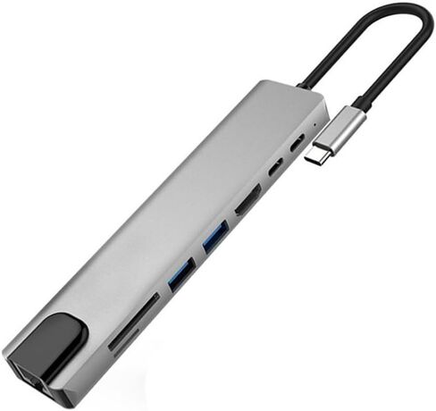محول USB C إلى USB من النوع C متعدد المنافذ RJ45 مخرج C in Saudi Arabia