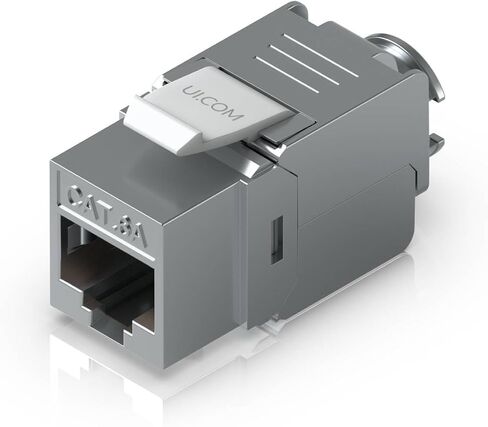 Ubiquiti UACC-Keystone-Couple Pass-Through Cat6a Keystone Perp Uacc-keystone-coupler-c6a in Saudi Arabia