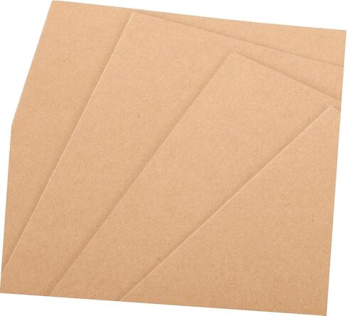 4Pcs Vinyl Record Sleeves Sturdy Brown Paper Outer Cases for Album Storage Protects Vinyl Collection for Music Lovers Enthusiasts Convenient Stylish Present Packaging in Saudi Arabia