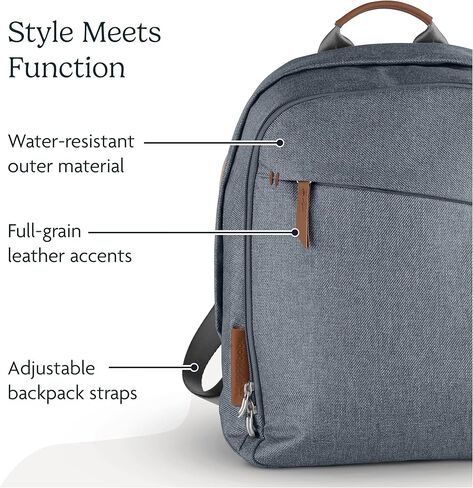 UPPAbaby Unisex Baby Changing Backpack-Stella, Grey in Kuwait