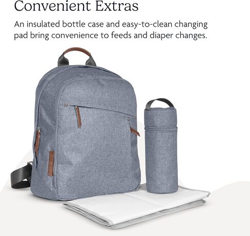 UPPAbaby Unisex Baby Changing Backpack-Stella, Grey in Kuwait
