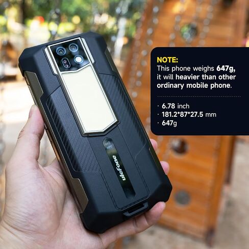 Ulefone Armor 24 هاتف قوي ببطارية 22000 مللي أمبير في الساعة، ضوء تخييم، ذاكرة وصول عشوائي 24 جيجابايت + ذاكرة وصول عشوائي 256 جيجابايت، شاشة 6.78 بوصة FHD + 120 هرتز، كاميرا رئيسية 64 ميجابكسل + كاميرا رؤية ليلية 64 ميجابكسل، هاتف ذكي Android 14 متين NFC in Saudi Arabia