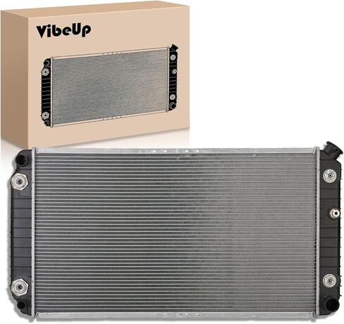 VibeUp 1454 Radiator Compatible With Ford Bronco F-150 F-250 F-350 1985-1996 4.9L L6 | Replaces FO3010132 432198 E9TZ8005R E7TZ8005B 351 460 in Kuwait