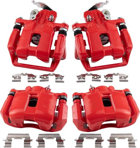 TRQ Brake Caliper Set Compatible with 2012-2017 Buick Verano in Saudi Arabia