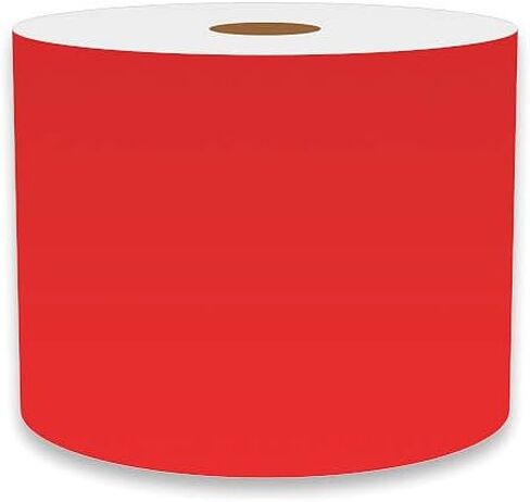 Label Tape, Red, 4in W, For Mfr No. VnM4 in Saudi Arabia