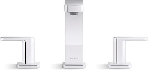 مجموعة أدوات الدش Kohler K-TS23503-4G-2MB Parallel Rite-Temp مع مقبض رافعة، 1.75 GPM، نحاس مصقول عصري نابض بالحياة in Saudi Arabia