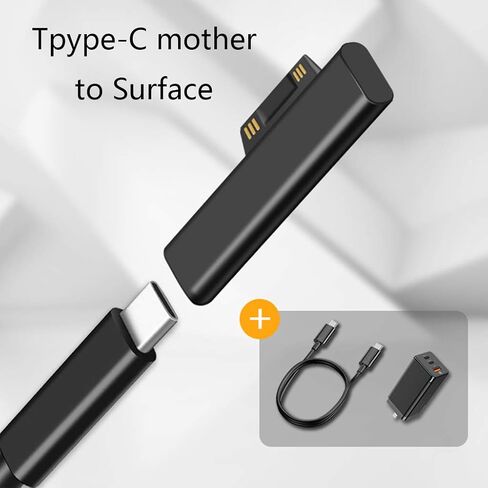 USB Type C Power Supply for Head Converter Female Adapter for Surface 3 4 5 6 Adap A/V Video Game Cable in Saudi Arabia