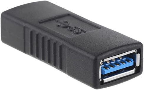 USB3.0 A Female to Adapter Coupler Gender Changer Connector Cable Adapter for Laptop to USB Coupler in Saudi Arabia