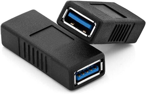 USB3.0 A Female to Adapter Coupler Gender Changer Connector Cable Adapter for Laptop to USB Coupler in Saudi Arabia
