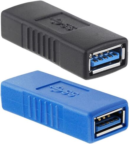 USB3.0 A Female to Adapter Coupler Gender Changer Connector Cable Adapter for Laptop to USB Coupler in Saudi Arabia