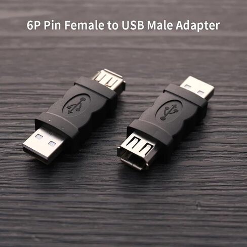 محول 6Pin أنثى إلى USB 2.0 ذكر لكاميرات الهواتف المحمولة in Saudi Arabia