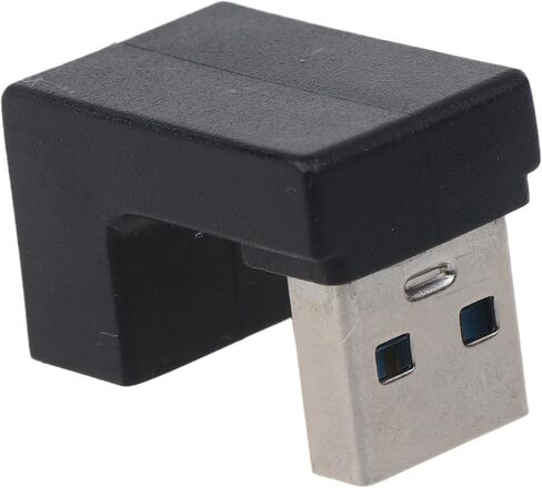 5Gbps Up & Down 180 Degree Angled USB 3.0 Adapter A Male to Female Extension Connector Work for LTE to in Saudi Arabia