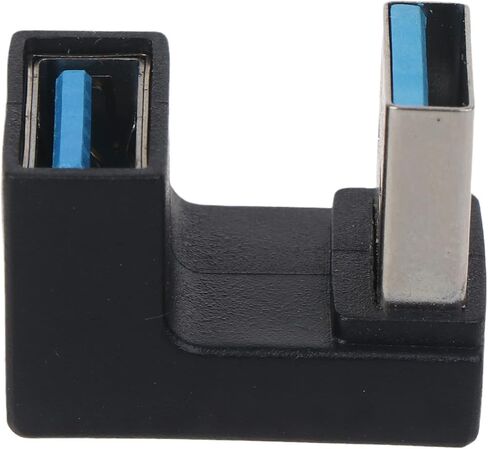 5Gbps Up & Down 180 Degree Angled USB 3.0 Adapter A Male to Female Extension Connector Work for LTE to in Saudi Arabia