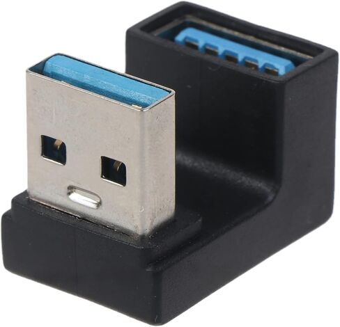 5Gbps Up & Down 180 Degree Angled USB 3.0 Adapter A Male to Female Extension Connector Work for LTE to in Saudi Arabia