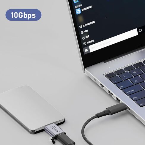 محول USB 3.0 من النوع C أنثى إلى MicroB ذكر إلى محول مزامنة البيانات إلى أداة نقل البيانات in Kuwait