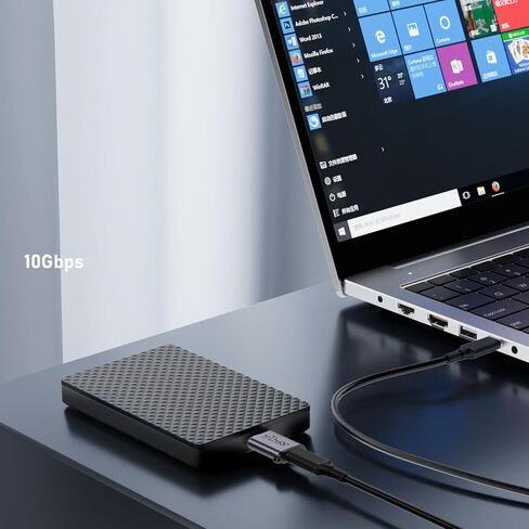 محول USB 3.0 من النوع C أنثى إلى MicroB ذكر إلى محول مزامنة البيانات إلى أداة نقل البيانات in Kuwait