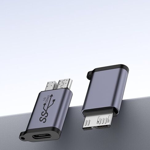 محول USB 3.0 من النوع C أنثى إلى MicroB ذكر إلى محول مزامنة البيانات إلى أداة نقل البيانات in Kuwait