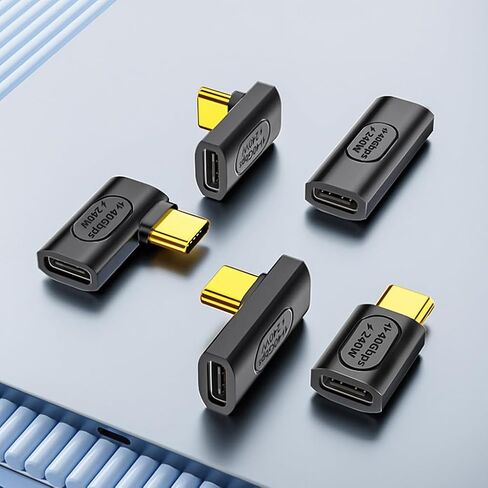 High-Speed USB C Male to Female Extender Adapter Connector 240w Charging and 40Gbps Data Transmission Charging in Saudi Arabia