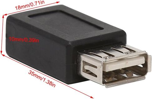 2 حزمة USB 2.0 محول نوع A أنثى إلى USB B طباعة أنثى محول موصل محول التوصيل حزمة اللوحة الأم in Kuwait
