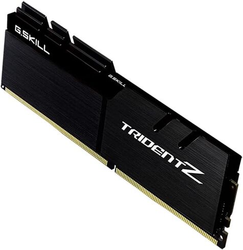 سلسلة G.SKILL TridentZ - DDR4 - سعة 16 جيجابايت: 2 × 8 جيجابايت - DIMM 288-PIN - أسود مفتوح، F4-4400C19D-16GTZKK in Saudi Arabia