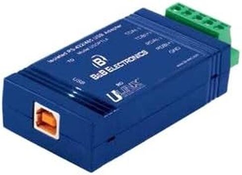 B&B Electronics Mfg. Co - B&B USB/Serial Data Transfer Adapter - 1 X Terminal Block Serial - 1 X Type B Female USB Product Category: Hardware Connectivity/Connector Adapters in Saudi Arabia