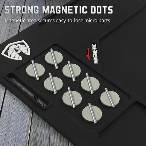 حصيرة تنظيف المسدس/البندقية من Tacsnake، وسادة مغناطيسية تكتيكية مطاطية مضادة للانزلاق، حصيرة إصلاح مطاطية لمجموعات تنظيف البندقية in Kuwait